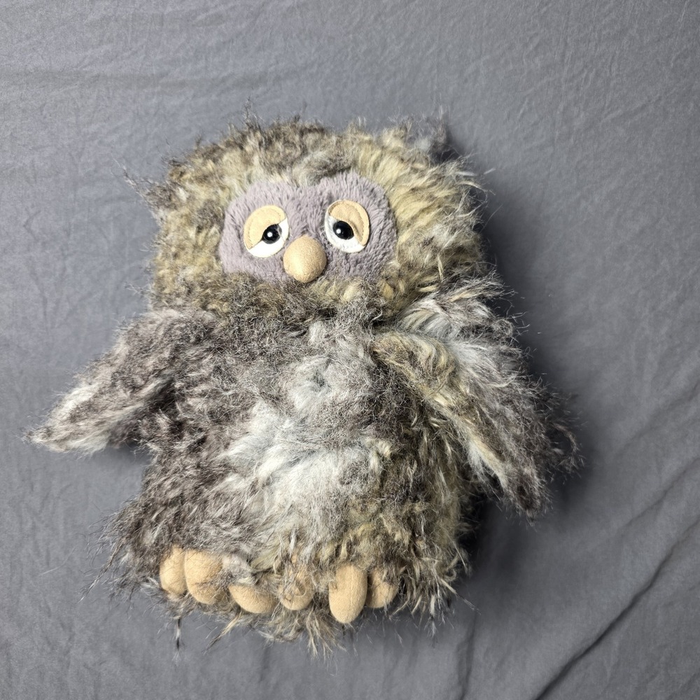 Jellycat London Retired Orlando Owl Fuzzy Sleepy Plush Stuffed